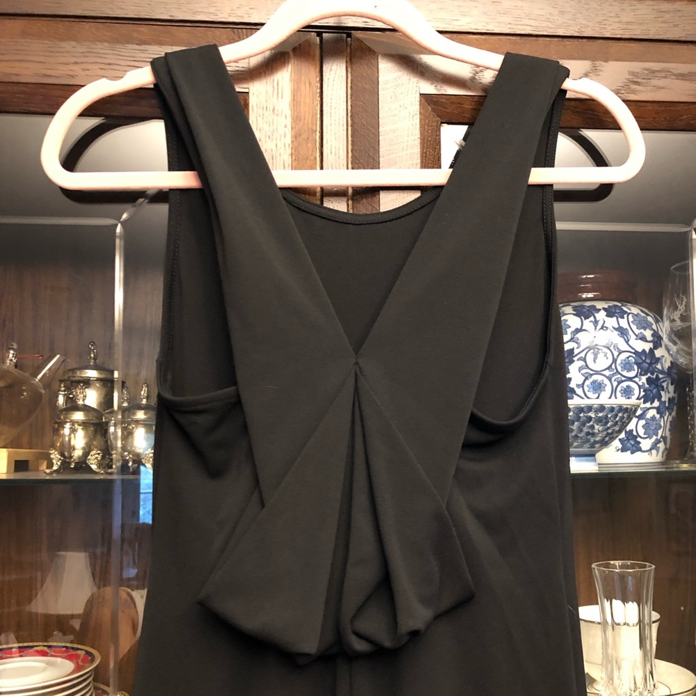 ASOS Black Maternity Dress, Origami Fold